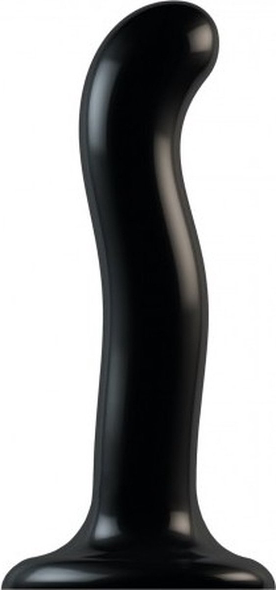 Goedkoopste Strap-On-Me - G-spot En P-spot Dildo - Zwart - Maat M