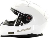 LS2 Ff811 Vector Ii Solid White XL - Maat XL - Helm