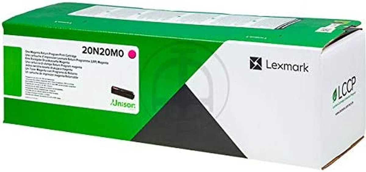 Lexmark Toner CS331 CX331 Origineel Magenta 1500 bladzijden 20N20M0
