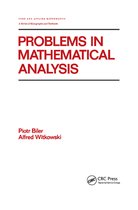 Chapman & Hall/CRC Pure and Applied Mathematics- Problems in Mathematical Analysis