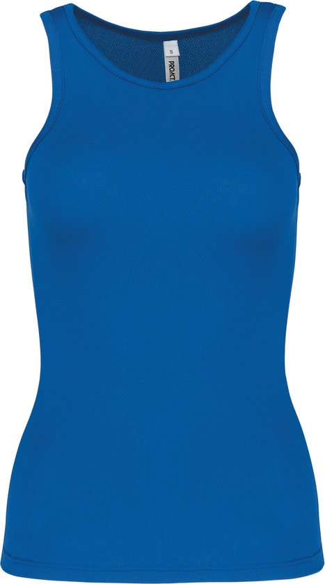 Damessporttop overhemd 'Proact' Royal Blue - M