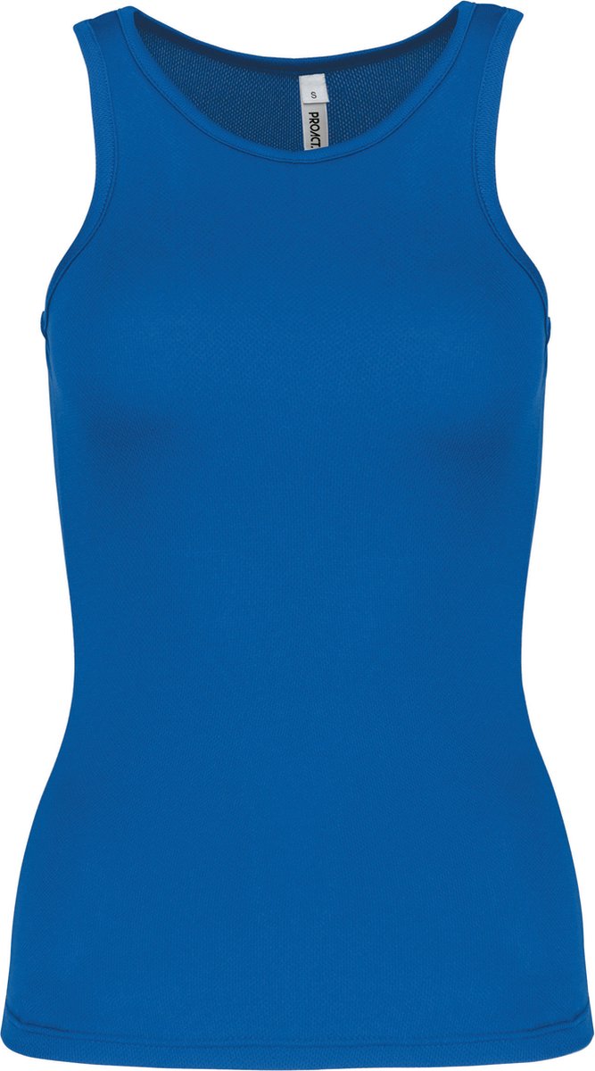 Damessporttop overhemd ‘Proact’ Royal Marineblauw