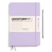 Leuchtturm1917 B5 Cahier de composition avec couverture rigide pointillé Lilas