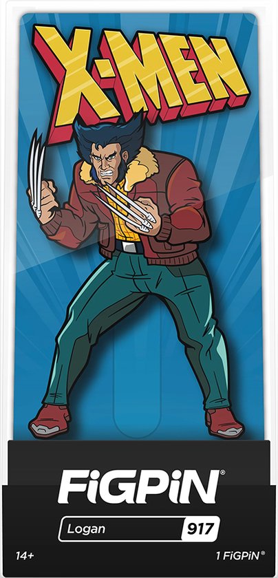 FiGPiN Sammler-Pins 2er Set: X-Men Logan #917 & Sabertooth #918 – Limitierte Original-Sammlerstücke