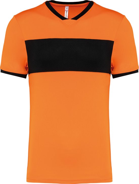 Herensportshirt 'Proact' met korte mouwen Orange/Black - 3XL
