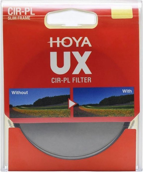 Hoya Polarisatiefilter 72mm UX serie - dunne vatting