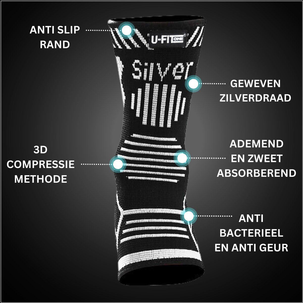 Support Cheville Enfant 2 Pièces – Adaptable, Respirant Pour Foot, Basket Et Danse