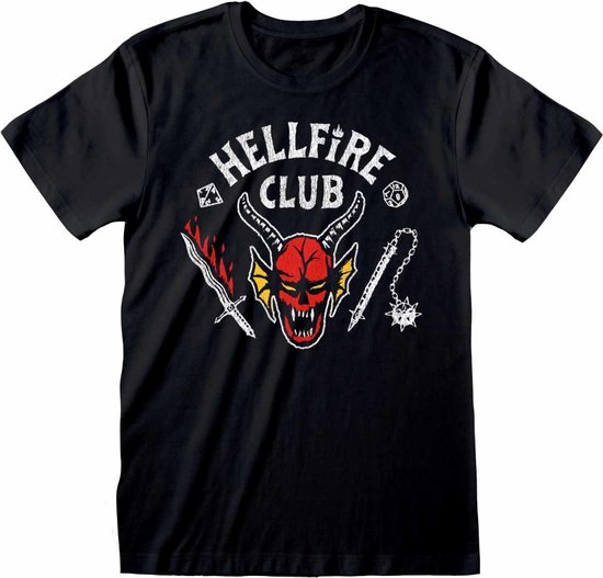 Stranger Things shirt – Hellfire Club maat 2XL