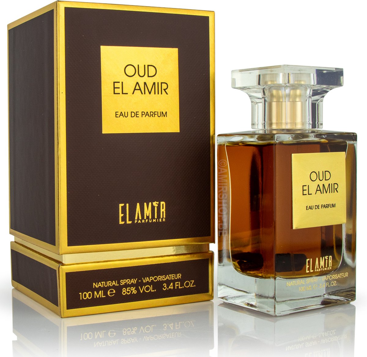 Eau de parfum Oud ELAMIR 100ML - EL AMIR Parfumier
