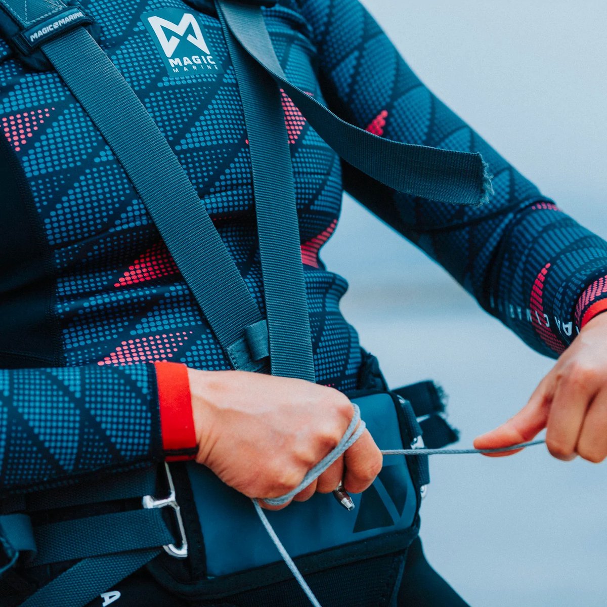 2022 Magic Marine Unisex Auerlian Harness - Black XL