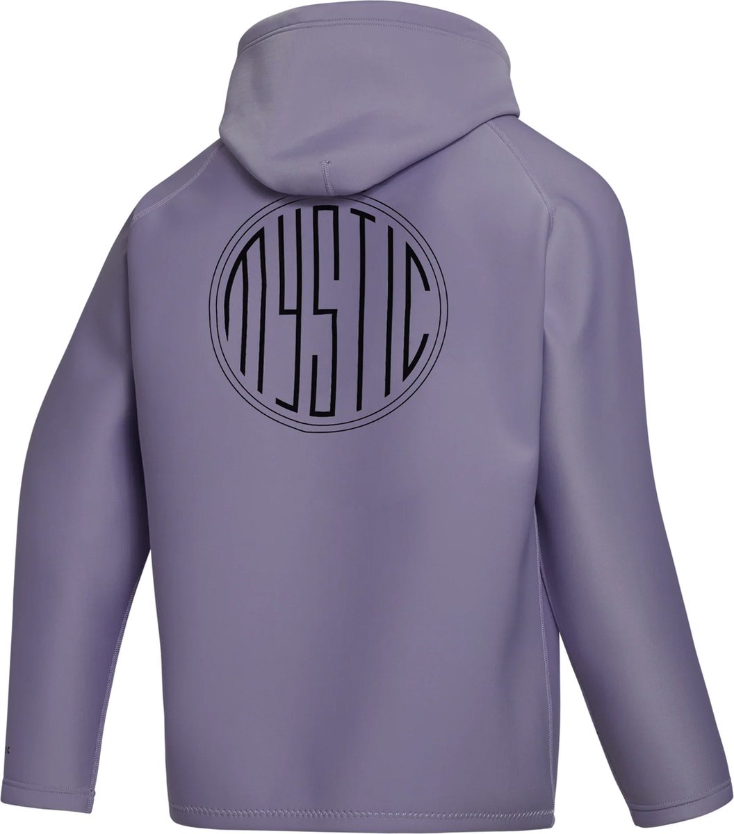 Mystic Grit Neoprene Hoodie 2mm - 2023 - Retro Lilac - L