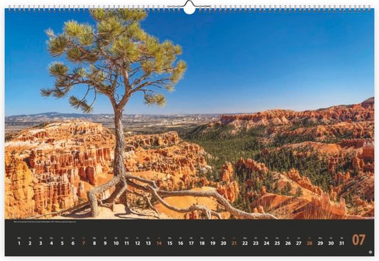 Calendrier Mural 2024 [13 pages 8x12] Australie Liban