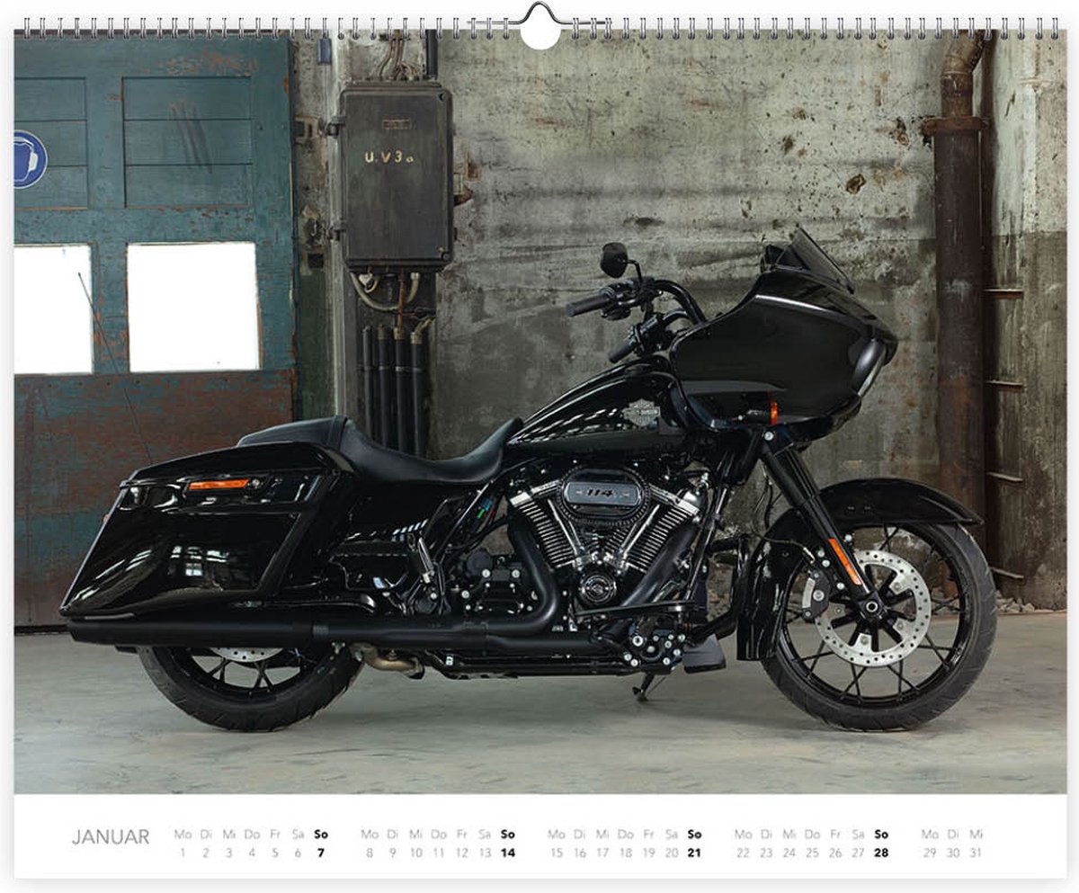 Best of Harley Davidson Kalender 2024