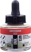 Amsterdam Acrylic Ink Fles 30 ml Warmgrijs 718