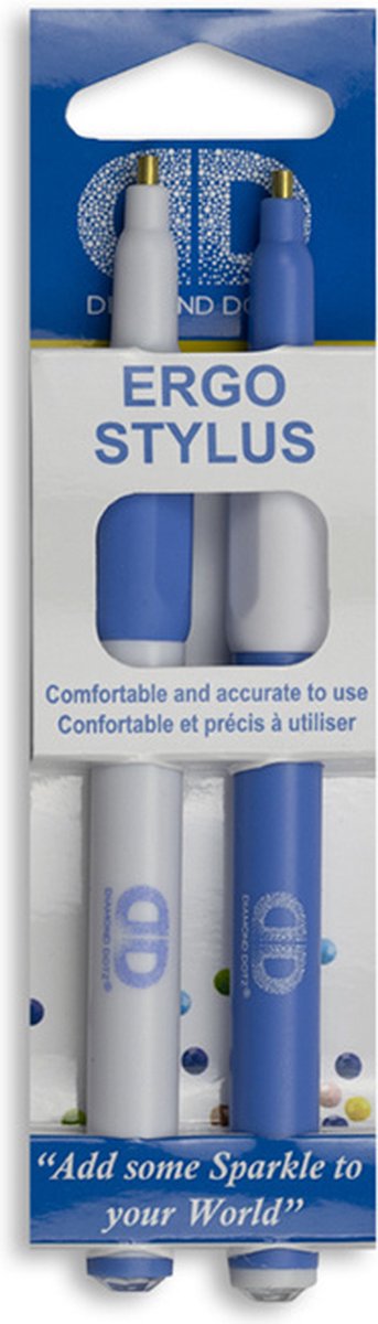 DIAMOND DOTZ Accessoires - Set van 2 luxe ergonomische Diamond Painting pennen — afbeelding 2