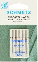 Schmetz Microtex 5 naalden 80-12