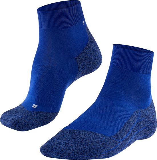 FALKE RU4 Light Short Hardloopsokken anti blaren, lichte padding functioneel garen sportsokken heren blauw - Matt 39-41