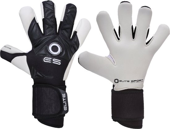 Gants de gardien de but Elite Neo Revolution II Combi White/Noir - Série 2023