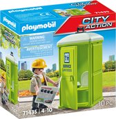 PLAYMOBIL City Action Mobiel Toilet - 71435