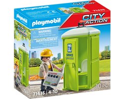 foto van PLAYMOBIL City Action Mobiel Toilet - 71435