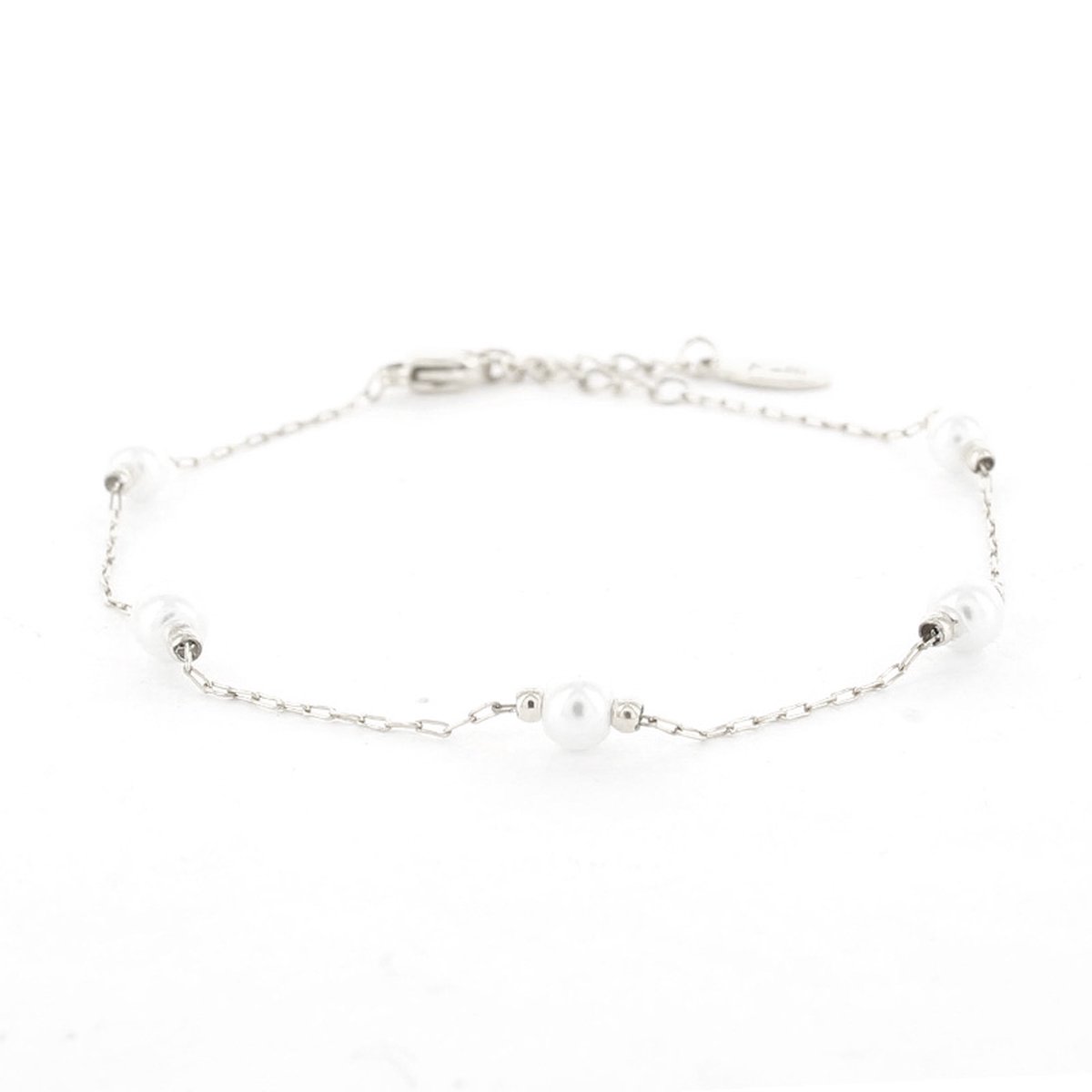 Kalli Armband met Parels Zilver