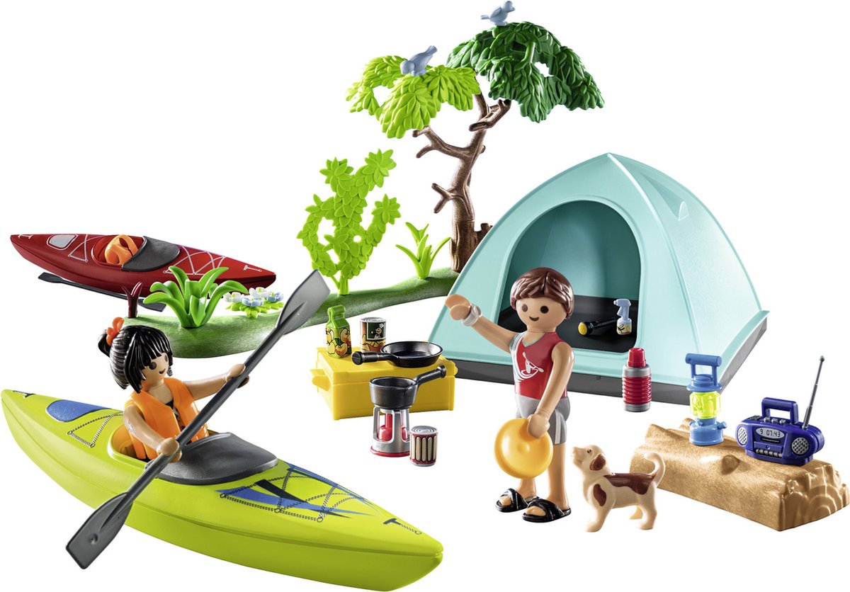 PLAYMOBIL Family Fun Outdoor kamperen - 71425 — afbeelding 2