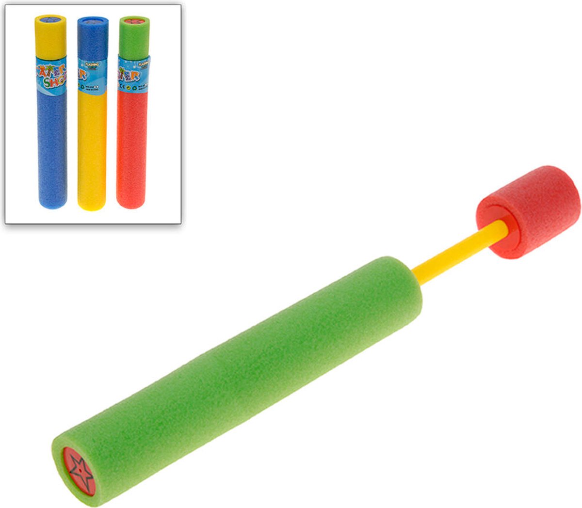 Waterpistool van foam - 44 cm - buiten water speelgoed - spuit - kinderen - zwembad – foto 7