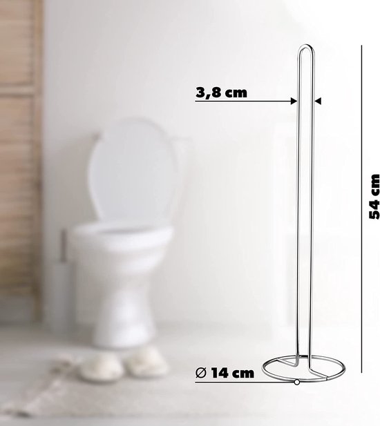 Porte-Papier Hygiénique, Distributeur Mural De Papier Toilette En