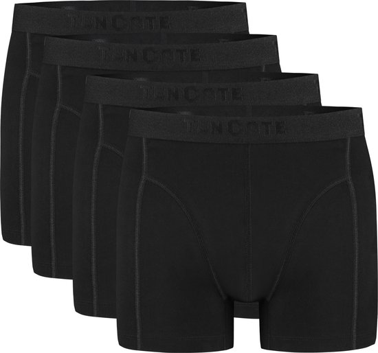 Ten Cate - Homme - Basic - Lot de 4 boxers - Zwart - XL