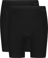 Basics long shorts zwart 2 pack voor Dames | Maat XXL