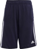 adidas Sportswear Essentials 3-Stripes Knit Short - Kinderen - Blauw- 128