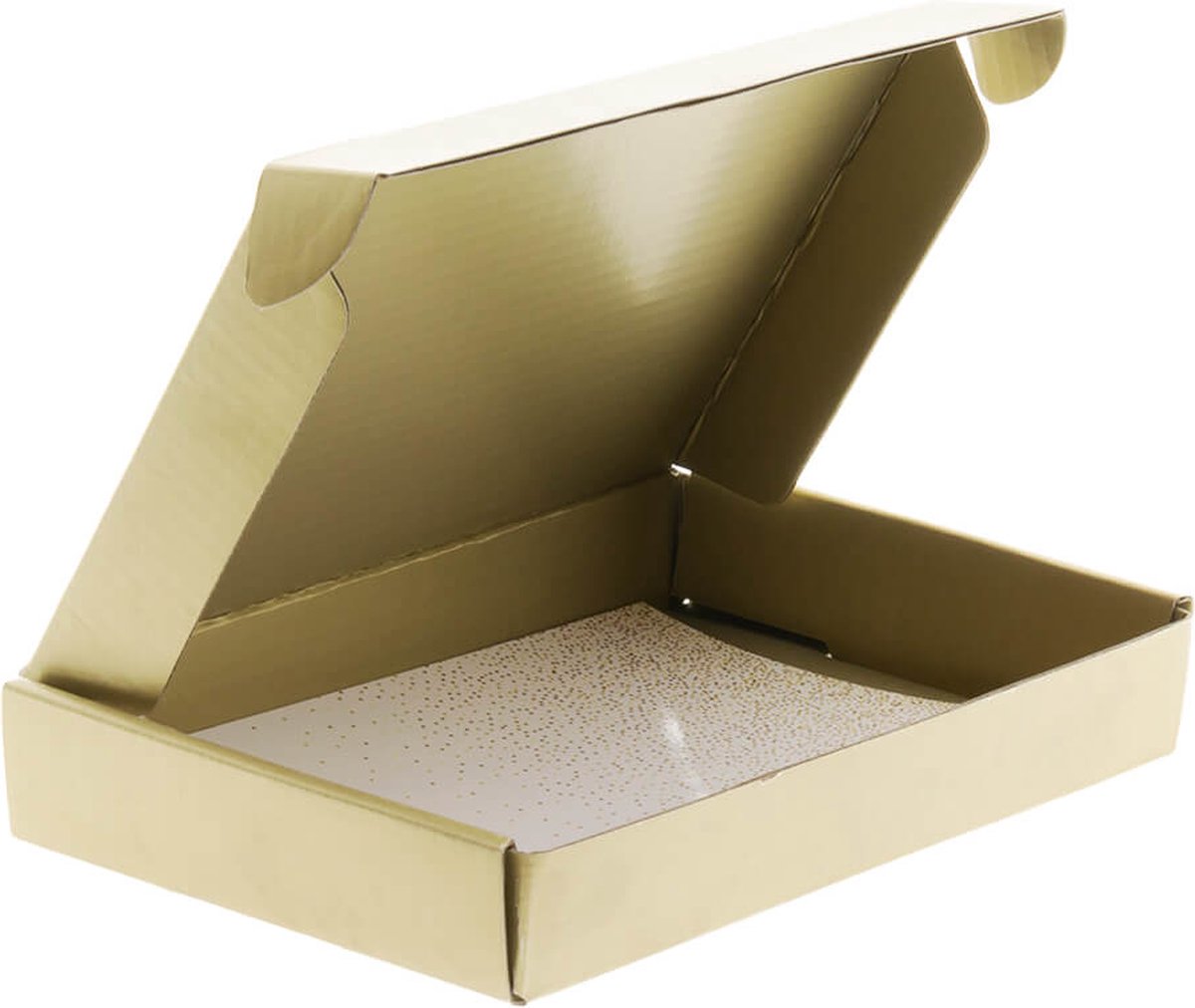 50x brievenbusdoos A6 Goud