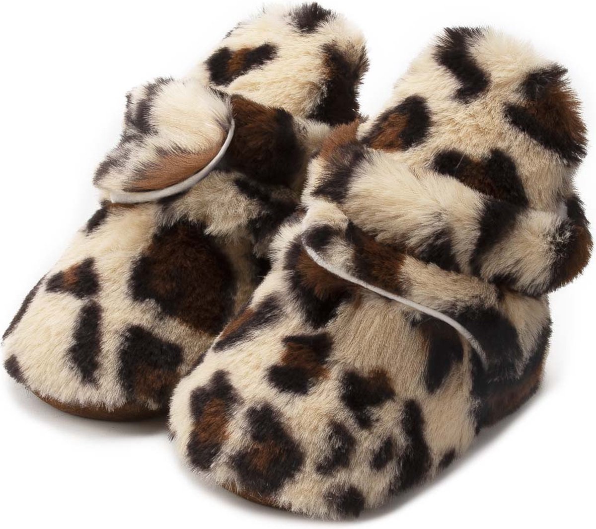 Steppies - Babyslofjes Luipaardprint - 0-6 maanden - Maat 17-18