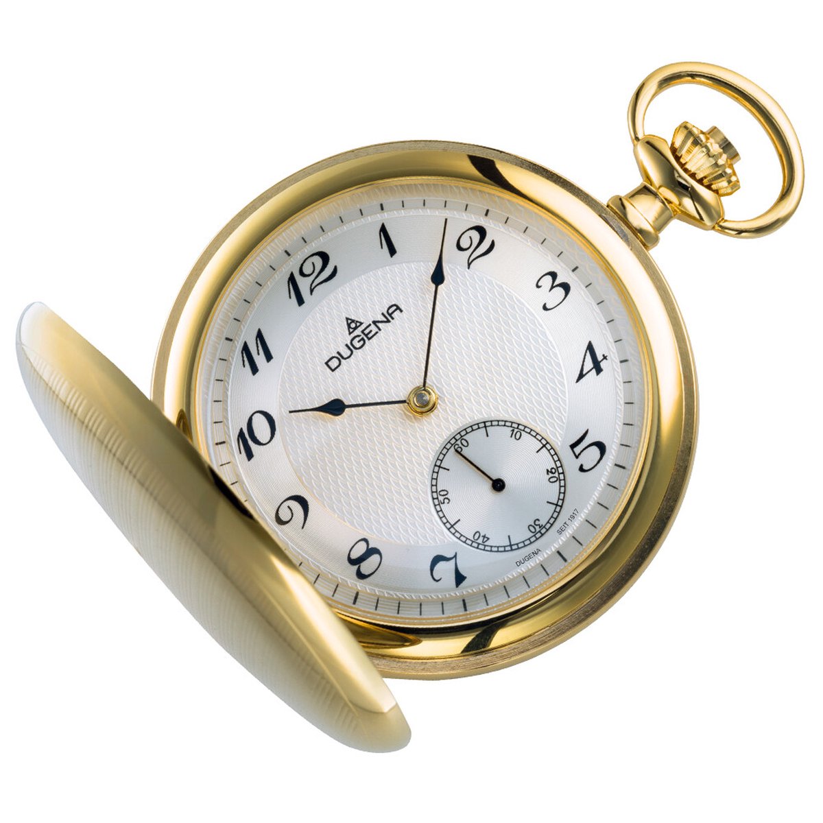 Dugena - 4460501-1 - Zakhorloge - Men - Manueel opwinden - Savonette