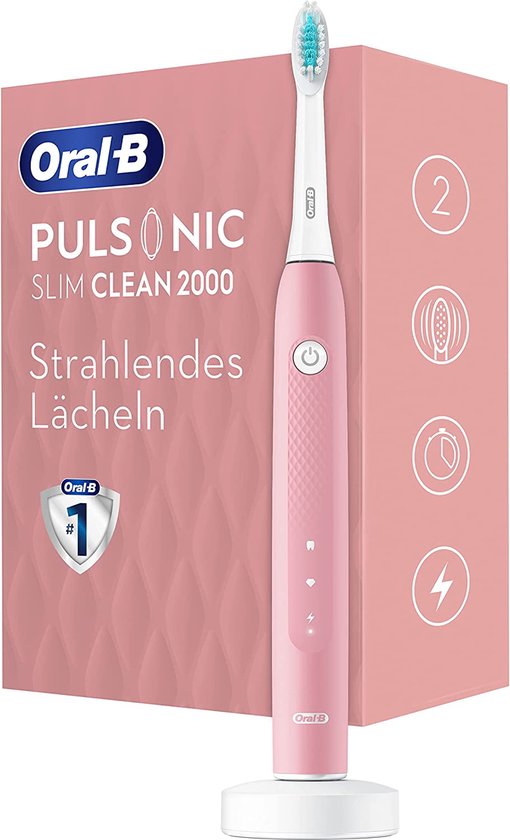 Oral-B Pulsonic Slim Clean 2000 Rose Brosse à Dents Sonique Adulte | bol.com