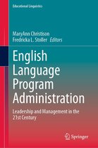 Educational Linguistics 59 - English Language Program Administration