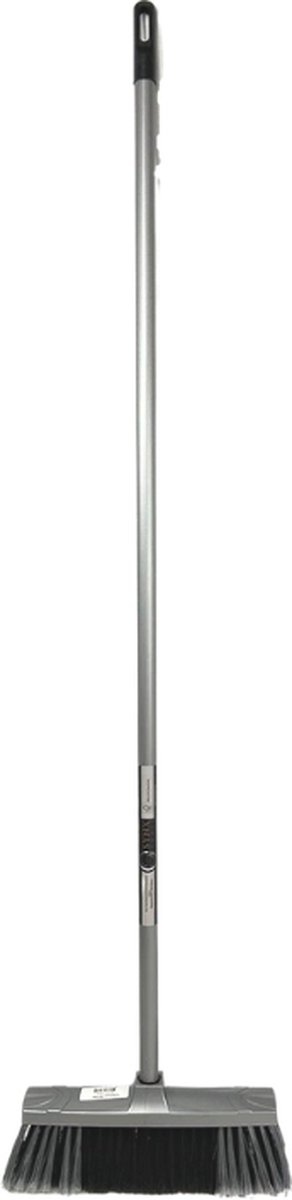 Synx Tools Binnenbezem Grijs - Zachte Bezems - Kamerveger - Veger / Zachte Bezem - Incl. Steel 130cm - Binnen Bezem — afbeelding 3