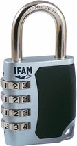 Combinatieslot IFAM C45S Staal Zink 6,3 mm (4,45 cm)