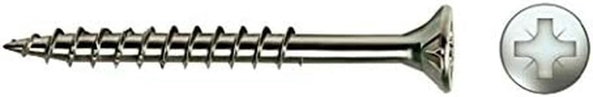 Schroefdoos CELO VLOXP Gedeeltelijke draad 80 mm Verzinken (50 Stuks)