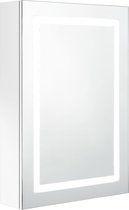 vidaXL-Badkamerkast-met-spiegel-en-LED-50x13x70-cm-glanzend-wit