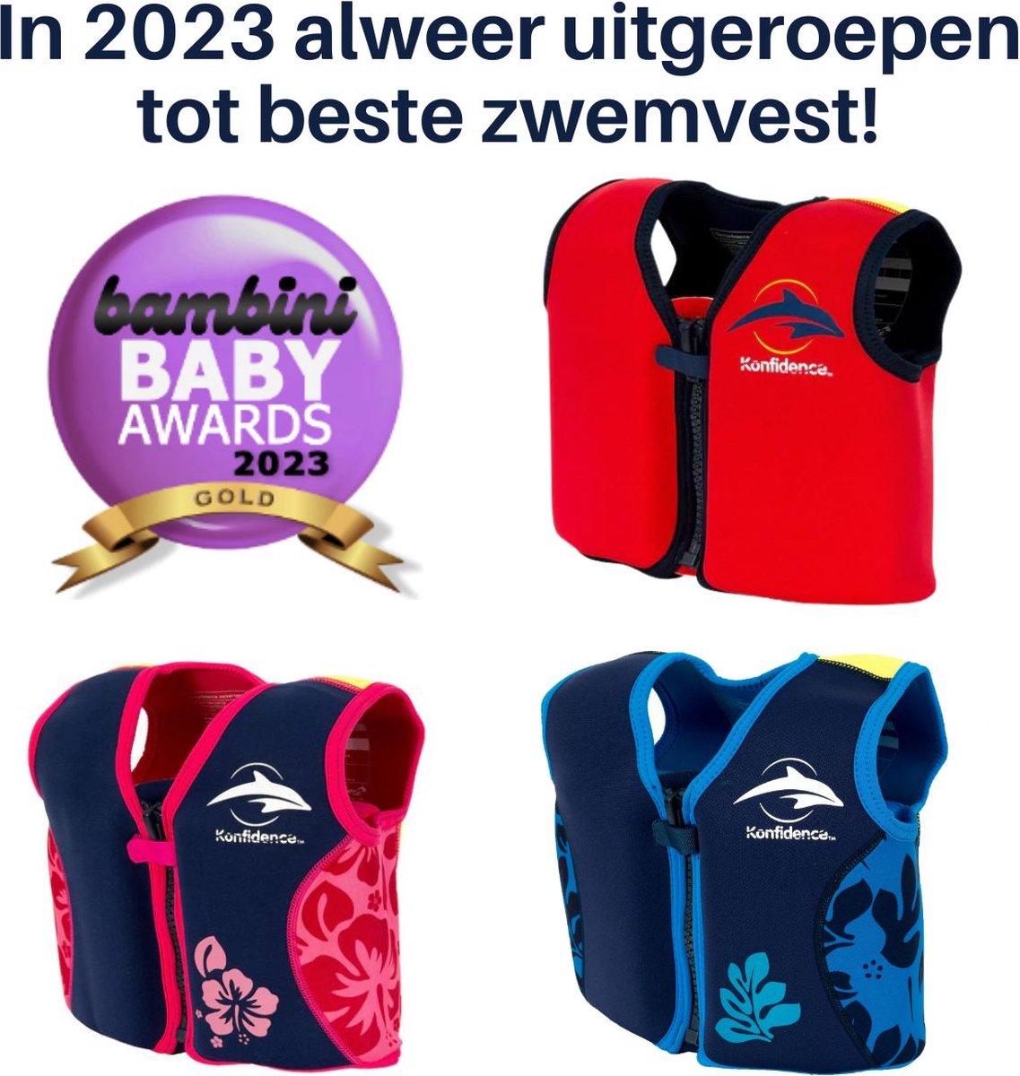 Konfidence - Zwemvest/Drijfvest kind - Roze - 6 - 7 jaar / 25 - 30 kg — afbeelding 6
