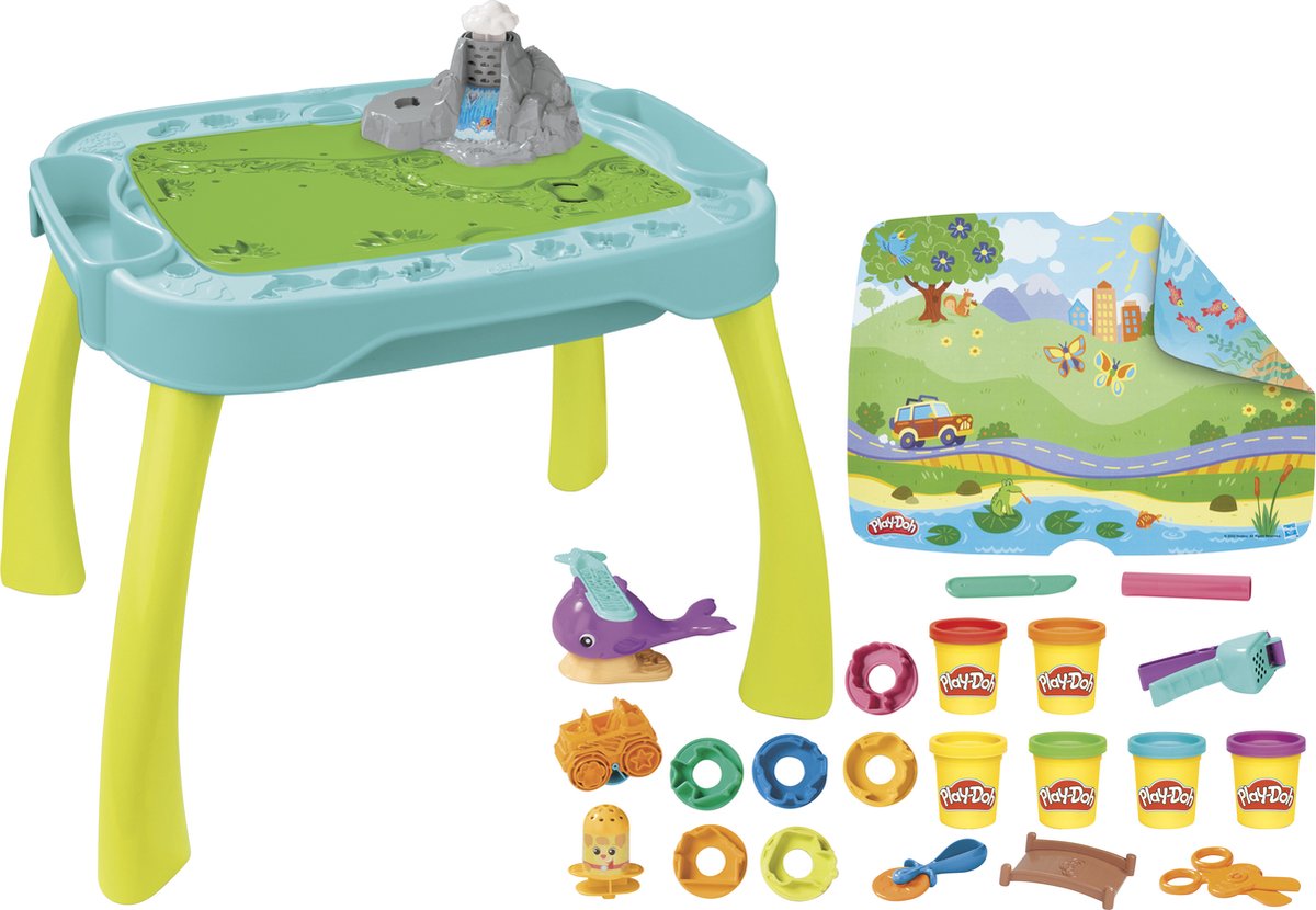Play-Doh 2-in-1 Creatief Starters Station - Boetseerklei - Activiteitentafel - Speeltafel — afbeelding 10