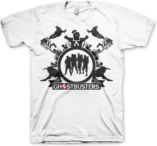 Ghostbusters Heren Tshirt -2XL- Team Wit