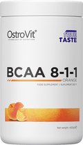 Aminozuren - BCAA 8-1-1 400 g Poeder - Ostrovit - - Sinaasappel