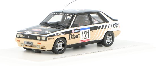 Solido 1309 Modifié - Renault 14 GTS #92 - Tour De Corse 1984 - Struyf/Ragnod - 1/43