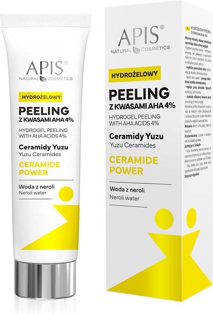 Ceramide Power hydrogel peeling met AHA zuren 4% 100ml
