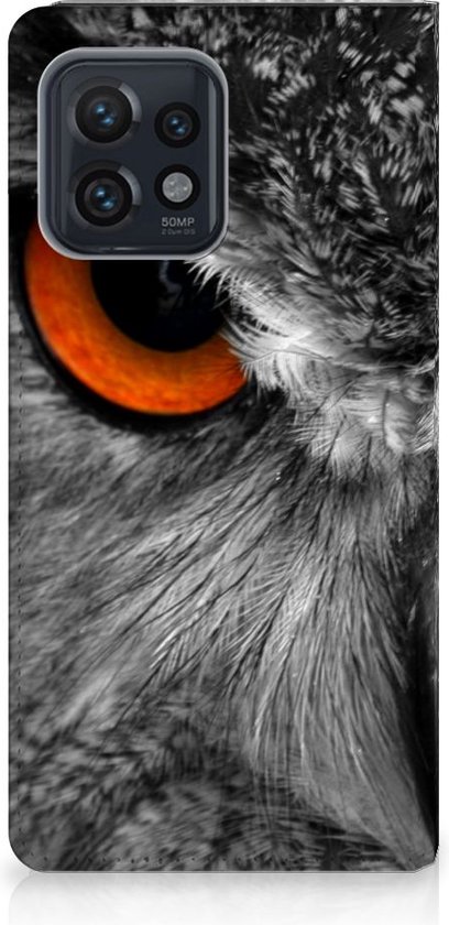 Bookcase Motorola Edge 40 Pro Phone Case Chouette