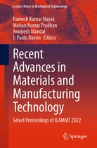 Lecture Notes in Mechanical Engineering- Recent Advances in Materials and Manufacturing Technology