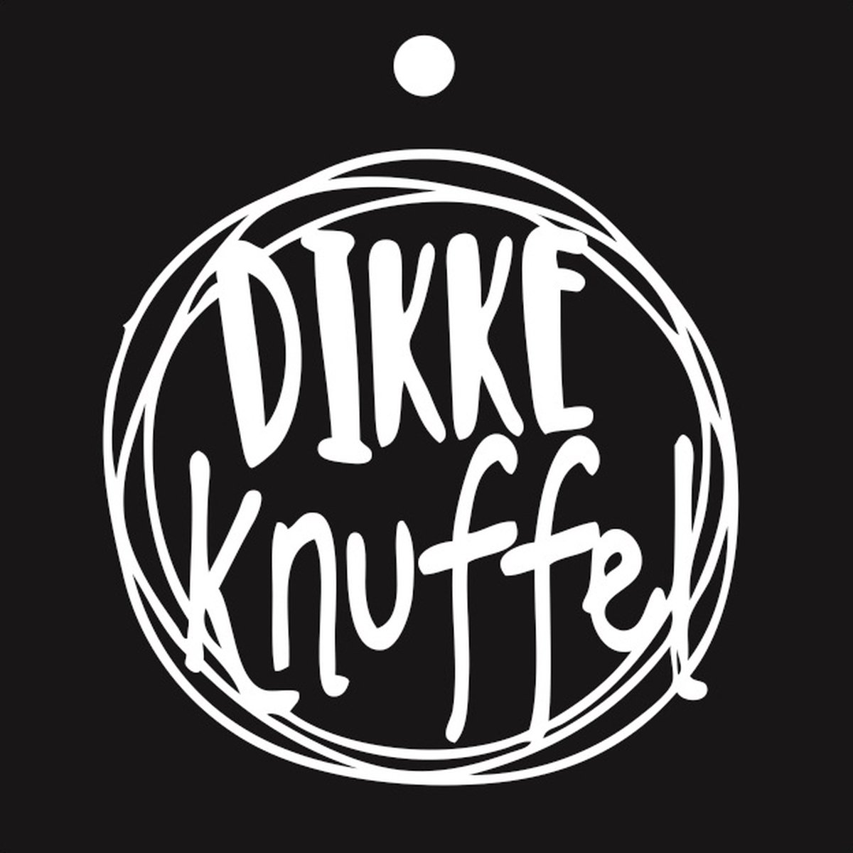 Luxe Bloemenkaartje - Cadeaukaartje - Label - Wenskaartje - 7x7cm - Zwart - Dikke Knuffel - 20 Stuks - Met Boorgaatje