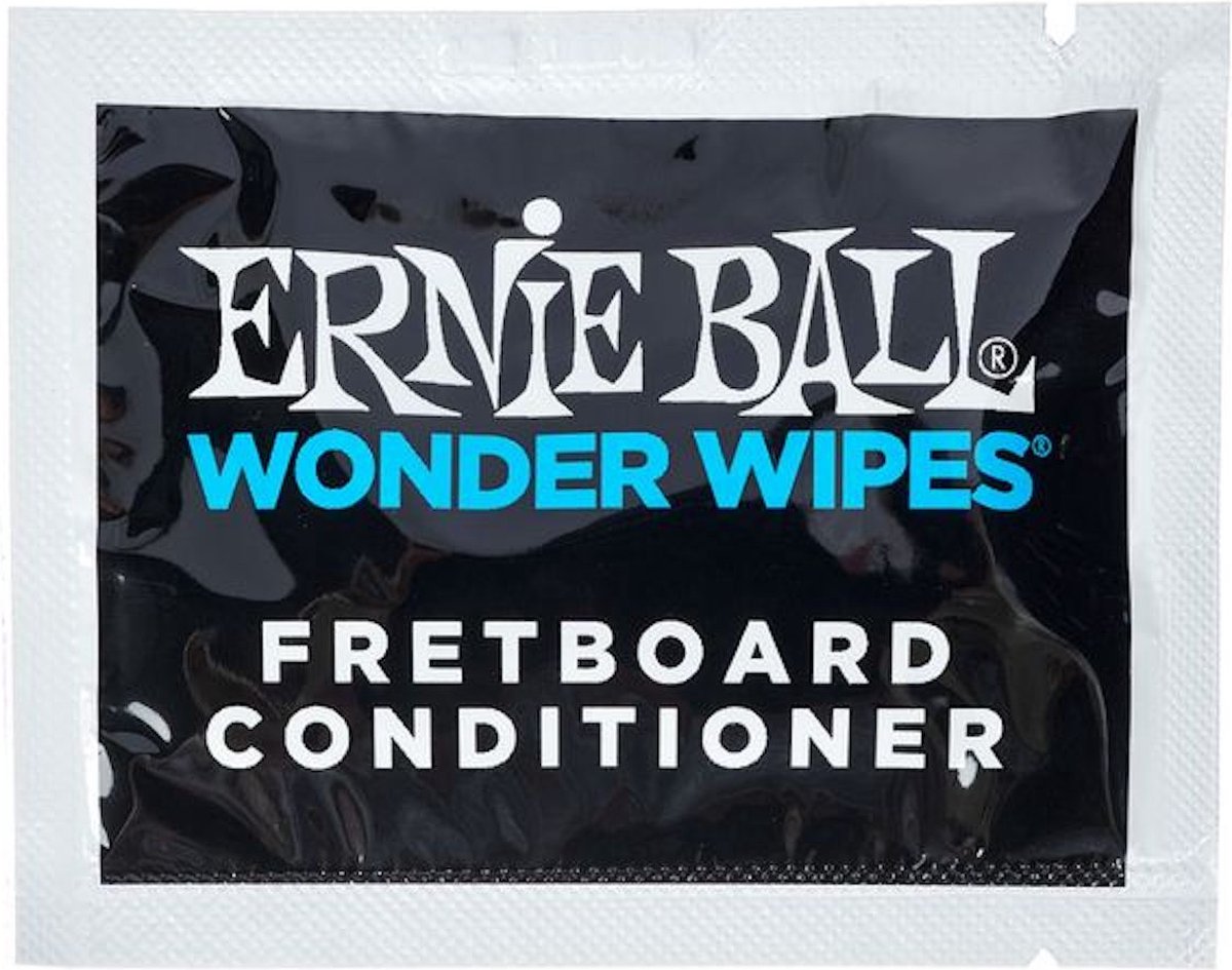 Ernie Ball Wonder Wipes Fretboard Conditioner 5 stuks fretboard olie